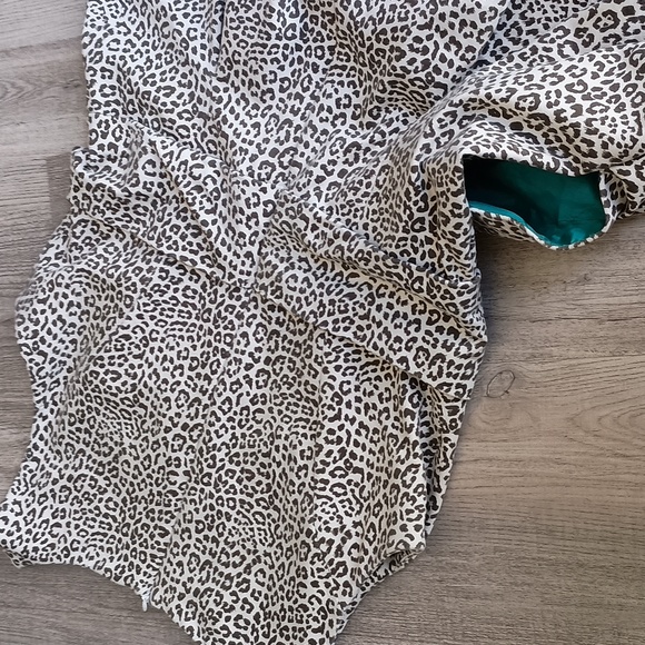 Banana Republic issa collection animal prints fit and flare size 12 - Picture 9 of 13